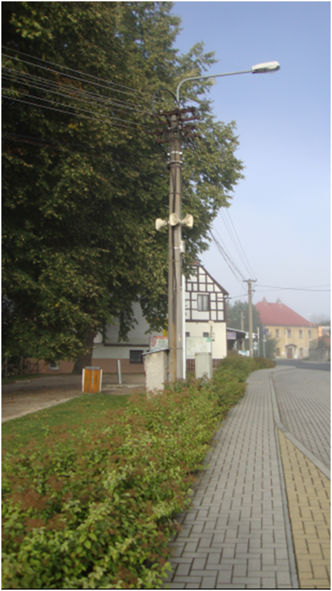Stožáry veřejného osvětlení Skalná